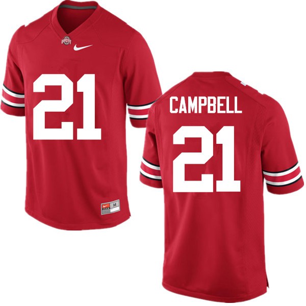 Ohio State Buckeyes #21 Parris Campbell Men Official Jersey Red OSU22949